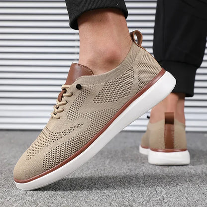 FYGA Men's AirWeave Knit Trainers